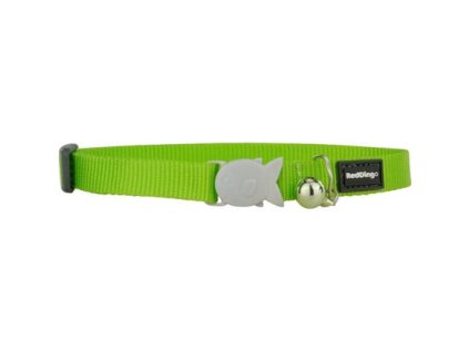 Obojek pro koťata Red Dingo 8 mm x 16-26 cm - Limetková