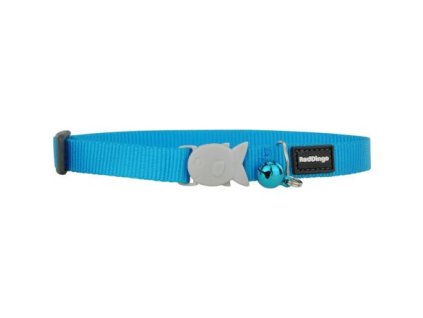 Obojek pro koťata Red Dingo 8 mm x 16-26 cm - Tyrkysová