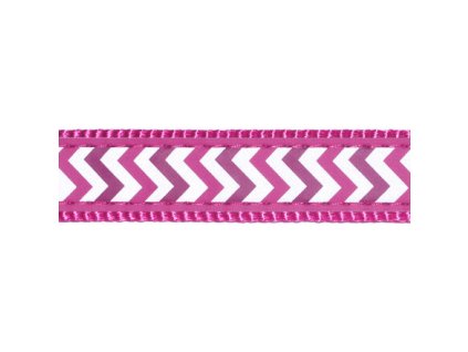 Vodítko Red Dingo přepínací 25 mm x 2 m - Ziggy R - TmavěRůžová