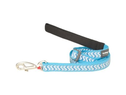 Vodítko Red Dingo 15 mm x 1,8 m - Ziggy Rfx - Tyrkysová