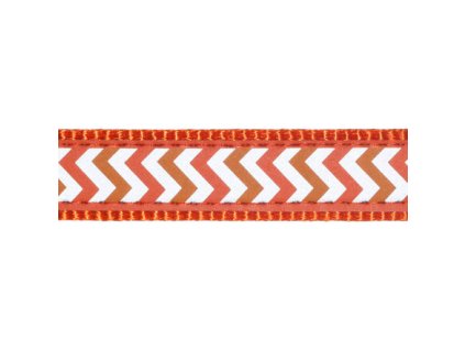 Vodítko Red Dingo přepínací 15 mm x 2 m - Ziggy R - Oranžová