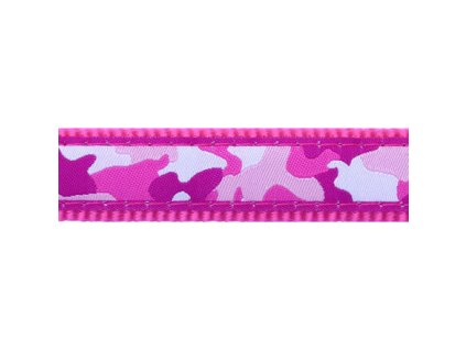 Vodítko Red Dingo přepínací 12 mm x 2 m - Camouflage Hot Pink