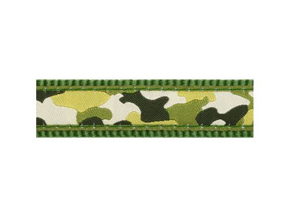 Vodítko Red Dingo přepínací 15 mm x 2 m - Camouflage Green