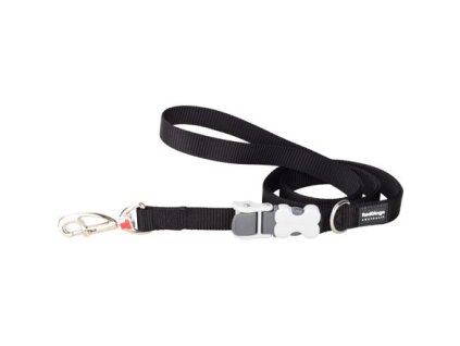 Vodítko Red Dingo SuperLead 15 mm x 1,8 m - Černá