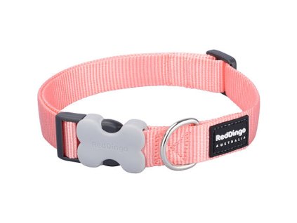 Obojek Red Dingo 25 mm x 41-63 cm - Oranžová Pastelová