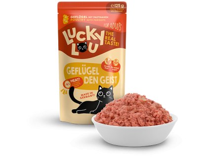 Lucky Lou Lifestage Adult s drůbežím masem 125 g