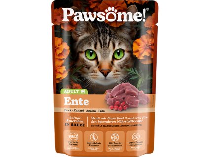 Pawsome! Adult s kachním masem 85 g