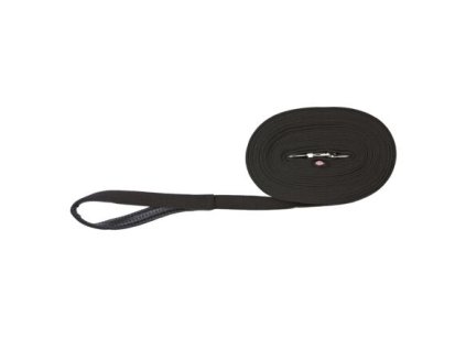 Stopovací vodítko bavlna černá 20mm / 15m