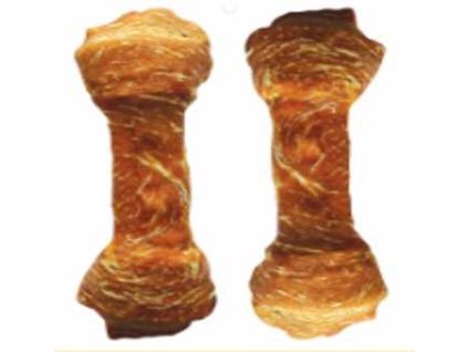 Uzel buvolí obalený kachním masem JUKO Snacks 6,5 cm (15 ks)