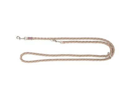 Vodítko CAVO kulaté prodlužovací - tělová/písková 18mm / 2m