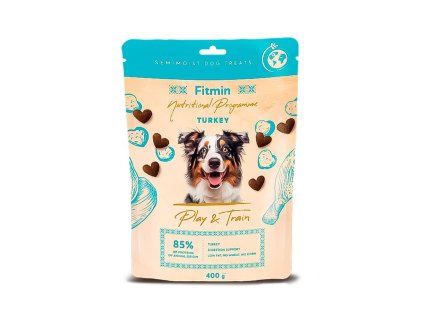 Fitmin dog NP Play and Train Turkey 400g