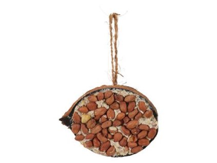 Košík lojový s arašídy 250g pro ptáky Zolux