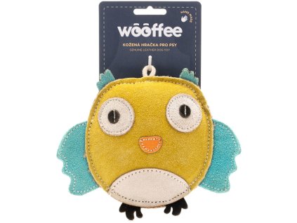 Wooffee kožená hračka Sovička