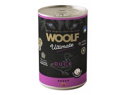 WOOLF Ultimate DogFood konz. Duck 400g