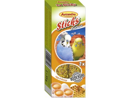 Avicentra tyčinky andulka - vejce+med 2ks