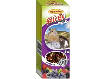 Avicentra tyčinky malý hlodavec - lesní ovoce 2ks