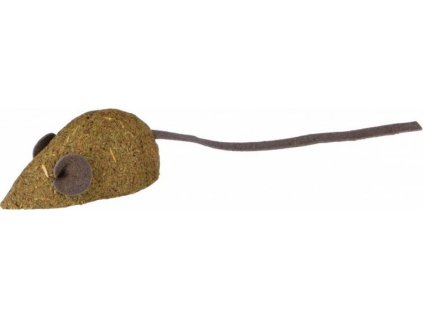 Catnipová myš bez rolničky, vyrobeno z catnipu 5 cm (2ks)