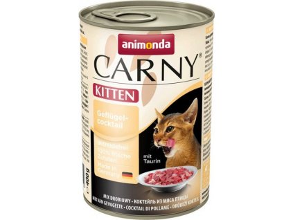 ANIMONDA konzerva CARNY Kitten - drůbeží koktejl 400g