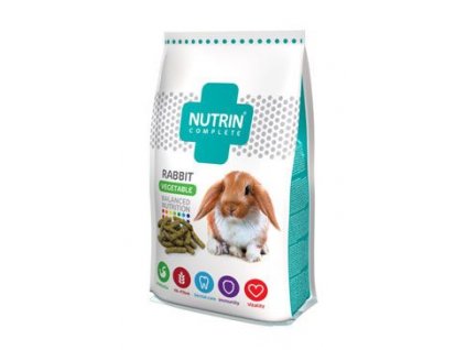 Nutrin Complete Králík Adult zelenina 400g