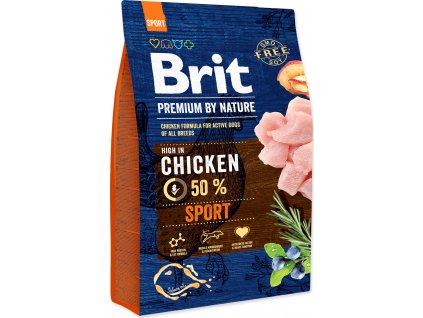 Brit Premium pro aktivní psy 3kg