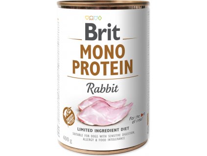 Konzerva BRIT Mono Protein Králík 400g