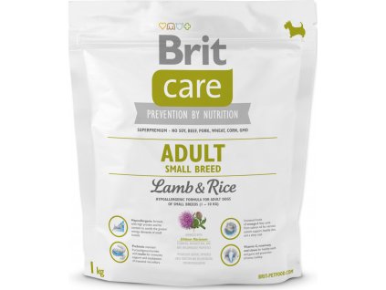 Brit Care Dog Adult Small Breed Lamb & Rice 1 kg