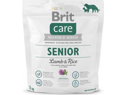 Brit Care Dog Senior Lamb & Rice 1 kg