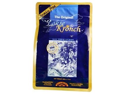 KRONCH pochoutka Treat s lososovým olejem 100% 600g