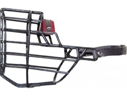 Náhubek kovový Něm.ovčák,Malamut - stř., gumoplast 120 x 150 x 125 mm