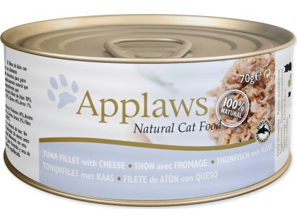 Konzerva APPLAWS Cat Tuna Fillet & Cheese 70g