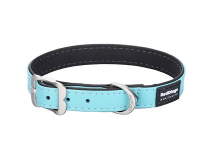 Obojek Red Dingo Elegant 20 mm x 34-42 cm - Tyrkysová