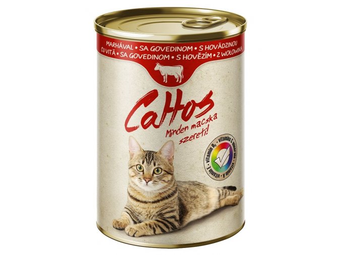 Cattos Cat with Beef 415g