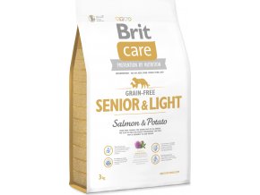 BRIT Care Grain-free Senior & Light Salmon & Potato 3kg