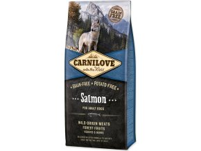 Carnilove Dog Adult Salmon Grain Free losos bez obilovin 12kg