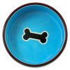 Miska DOG FANTASY keramická potisk kost modrá 12,5 cm 0,29l