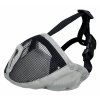 --Náhubek pro krátkonosá plemena, polyester S-M 24 cm šedý