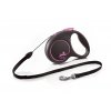 flexi Black Design S Cord 5m pink