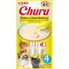 Inaba Churu cat snack kuře, sýr a hovězí příchutí 4x 14g