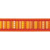 Postroj Red Dingo 15 mm x 36-54 cm - Lotzadotz Orange