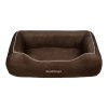 Red Dingo Donut Bed Pelech pro psy Medium 80 cm – hnědý