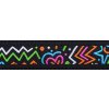 Red Dingo obojek – Squiggles Black – 15 mm x 24-36 cm