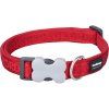 Red Dingo obojek polstrovaný M – Red – 20 mm x 31-48 cm