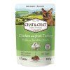 Chat & Chat Sterilized Cat Chicken with Turkey, kapsička 100 g
