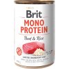 Konzerva BRIT Mono Protein Hovězí s hnědou rýží 400g