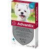 Advantix S.O. pes 4-10kg a.u.v. modrozelený sol 1 x 1 ml