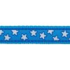 Obojek Red Dingo 20 mm x 30-47 cm - Stars White