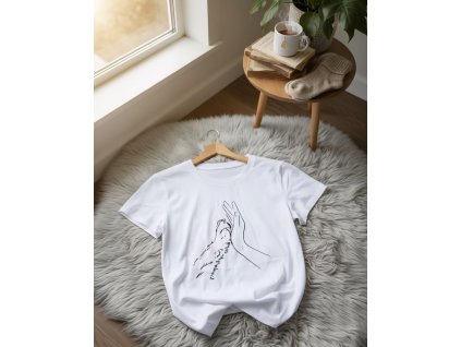 Bílé tričko kamarádi