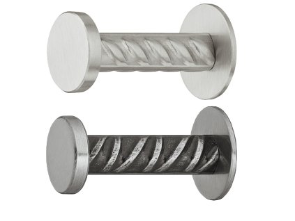 Háček na šaty, design konstrukční ocel