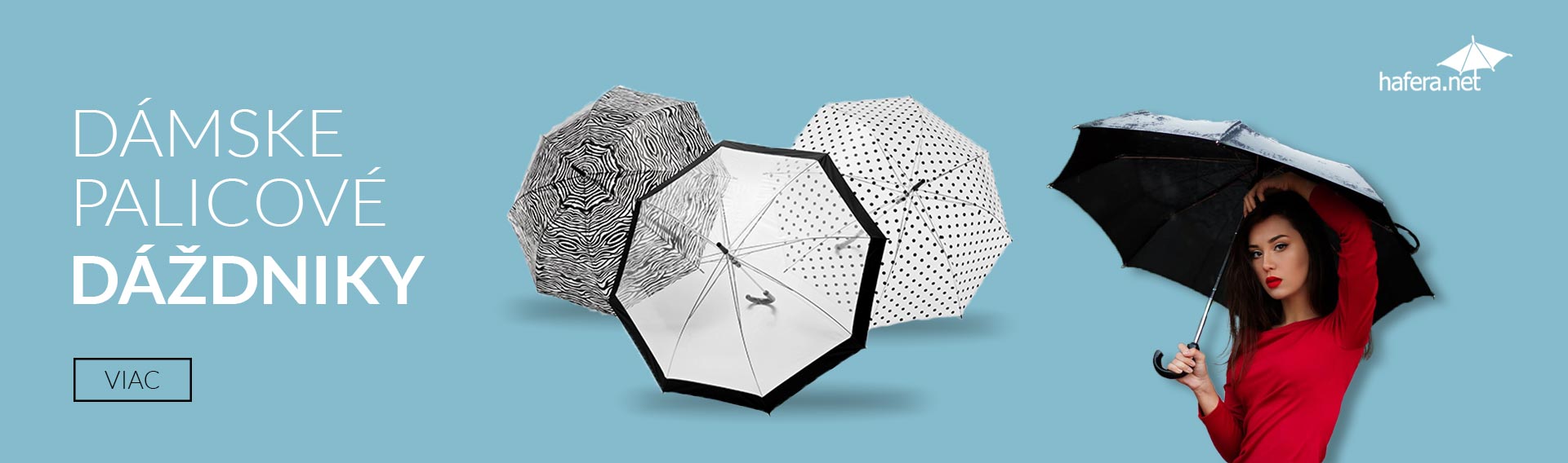 Dámske palicové dáždniky