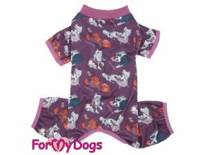 Lehoučký, pohodlný a neuvěřitelně příjemný na nošení. Overal ForMyDogs CHCRDOG LILAC je ideální volbou pro pejsky, kteří potřebují lehkou ochranu před chladem, průvanem nebo znečištěním srsti (5)